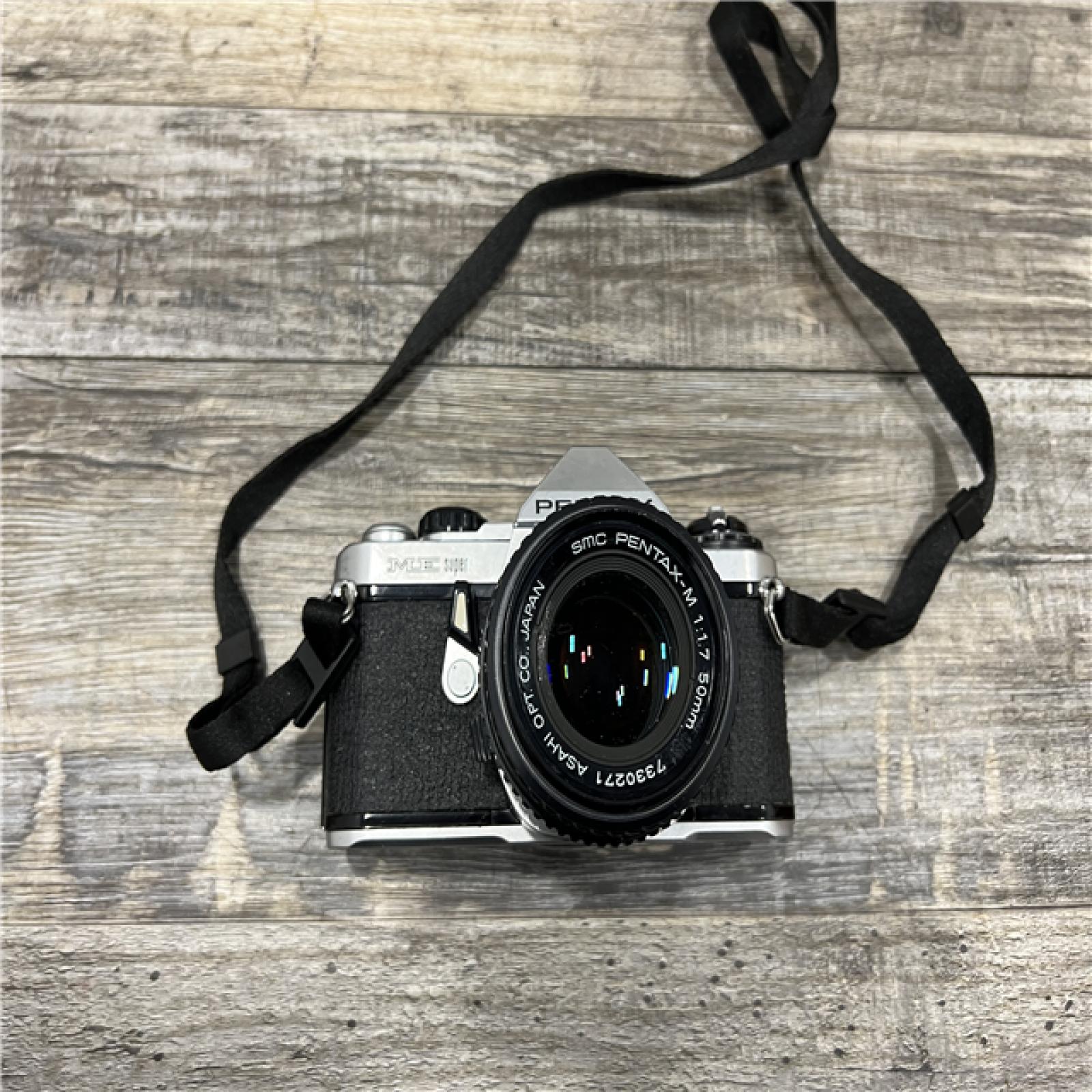 AS-IS Pentax ME Super 35mm SLR Camera Package