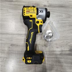 AS-IS DEWALT 20-Volt Maximum XR Cordless Brushless 1/4 in. 3-Speed Impact Driver (Tool-Only)
