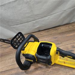 AS-IS DEWALT  FLEXVOLT 60V MAX 16in. Brushless Cordless Battery Powered Chainsaw Kit with (1) FLEXVOLT 2 Ah Battery & Charger