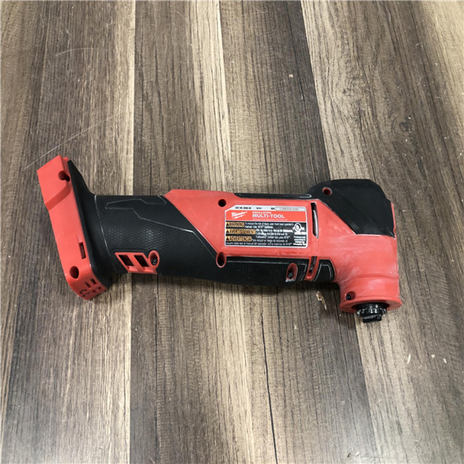 AS-IS Milwaukee FUEL 18V Lithium-Ion Cordless Brushless Oscillating Multi-Tool (Tool-Only)