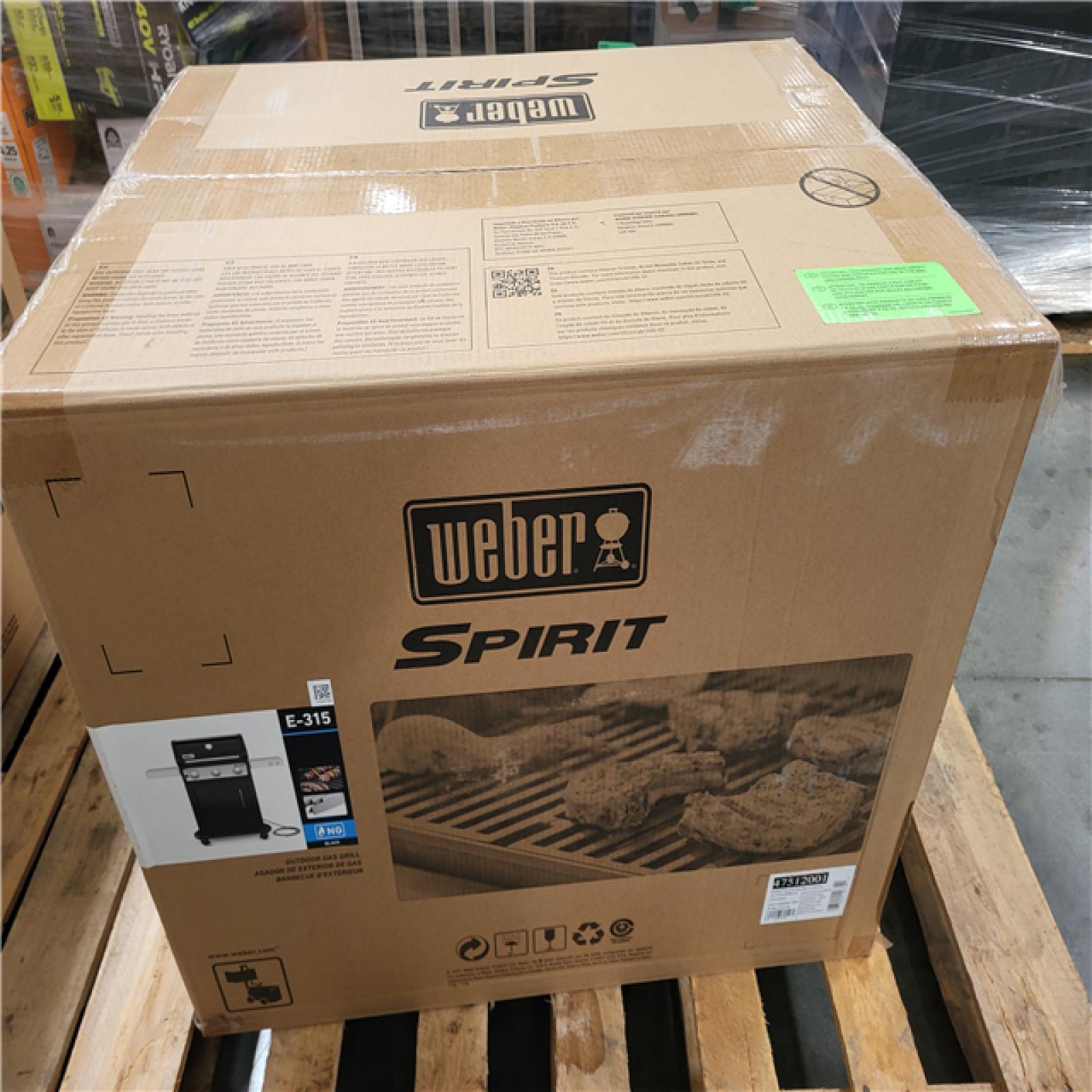 CALIFORNIA AS-IS WEBER SPIRIT GRILL (NG)