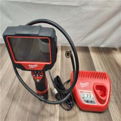 AS-IS- MILWAUKEE M12 12V Lithium-Ion Cordless M-SPECTOR 360-Degree 4 Ft. Inspection Camera Kit