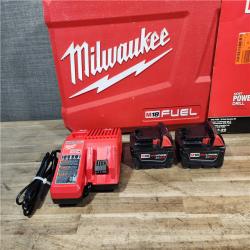 HOUSTON LOCATION - AS-IS Milwaukee  FUEL 18V Lithium-Ion Brushless Cordless Hammer Drill and Impact Driver Combo Kit