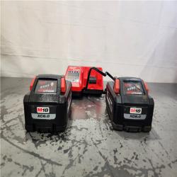 AS-IS- Milwaukee M18 Red Lithium High Output XC6.0 System Starter Kit