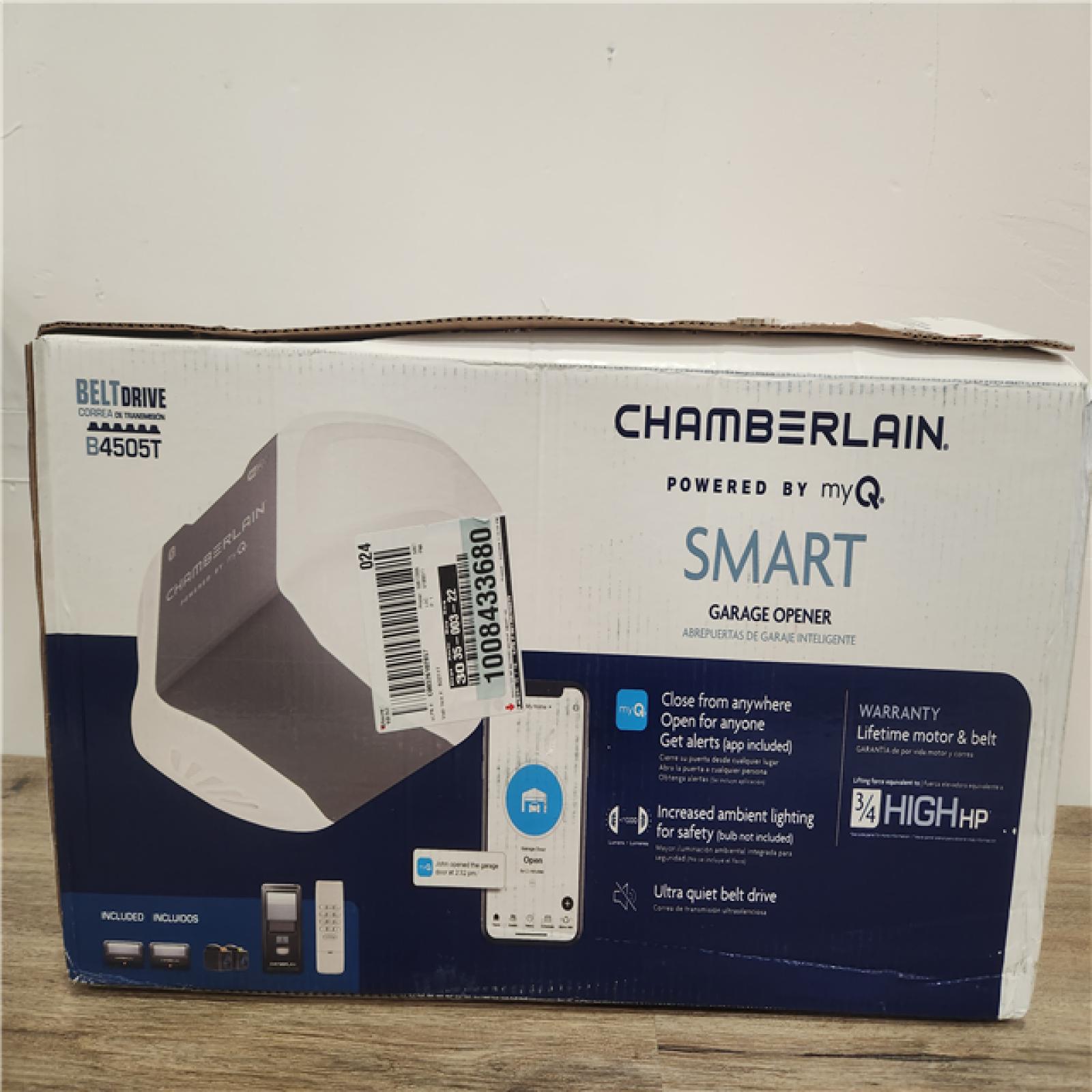 Phoenix Location NEW Sealed Chamberlain B4505T 3/4 HP Smart Quiet Belt