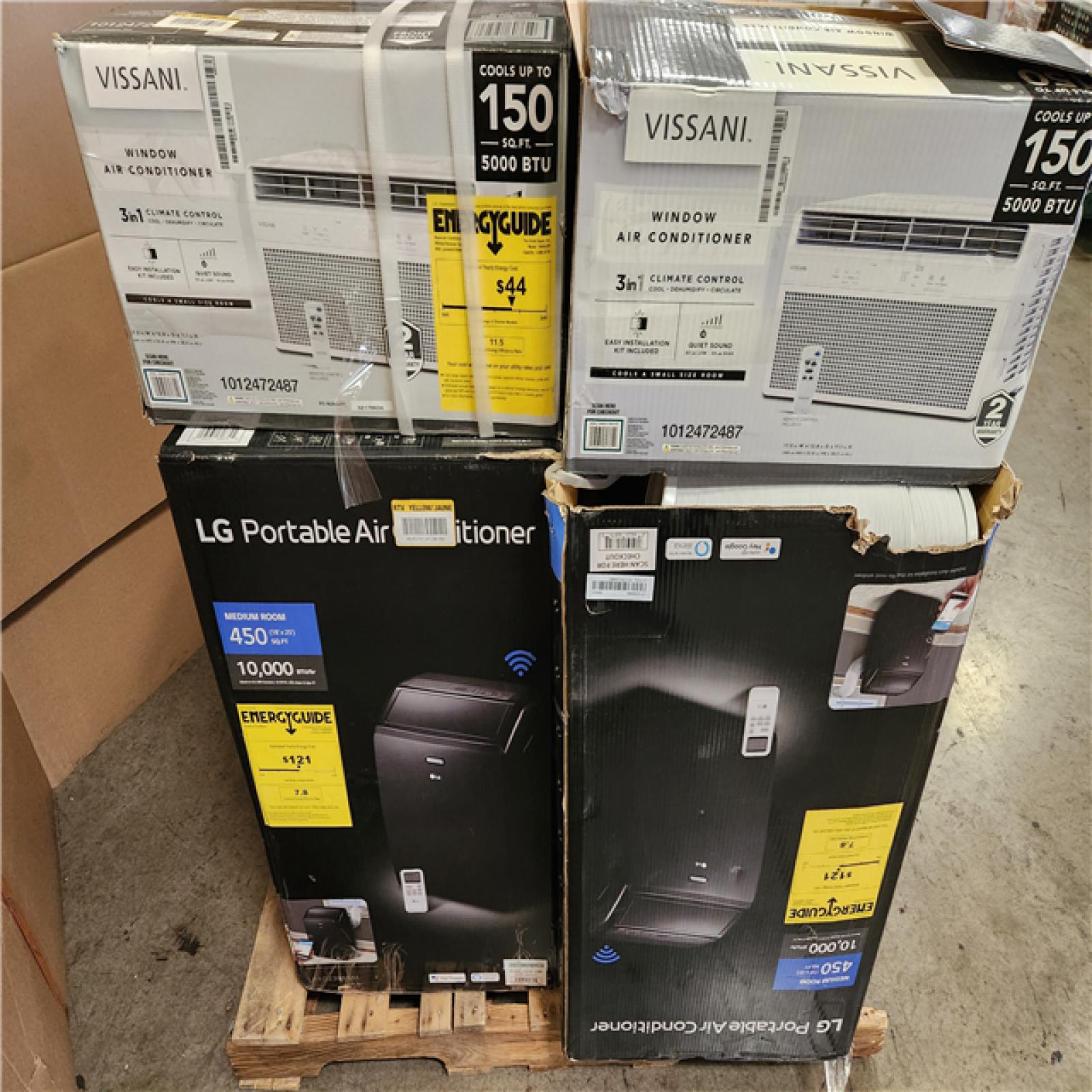 Phoenix AS-IS Mixed Air Conditioner Pallet (9-Boxes)