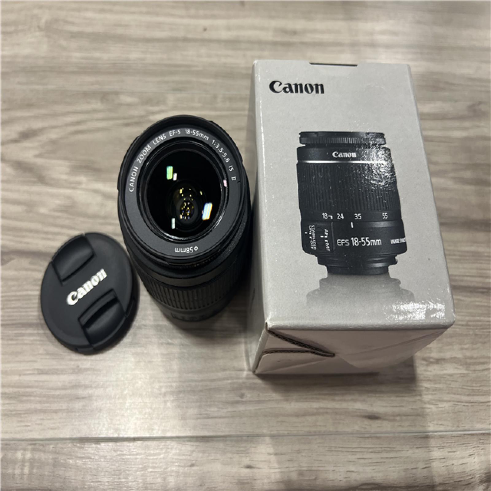 AS-IS Canon EF-S 18-55mm f/3.5-5.6 IS II SLR Lens
