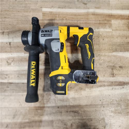 HOUSTON LOCATION - AS-IS DEWALT ATOMIC 20V MAX Cordless Brushless Ultra-Compact 5/8 in. SDS Plus Hammer Drill (Tool Only)