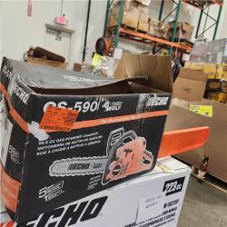 As-Is-  ECHO 59.8cc Gas-Powered Chain Saw CS-590