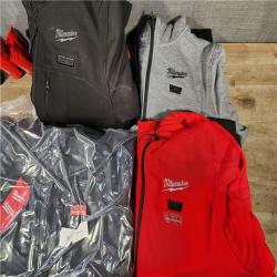 HOUSTON LOCATION - AS-IS MILWAUKEE 4 HEATED CLOTHING COMBO KIT