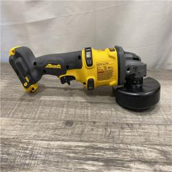 AS-IS DEWALT 60V MAX Cordless Brushless 4.5 in. to 6 in. Small Angle Grinder with Kickback Brake (Tool Only)