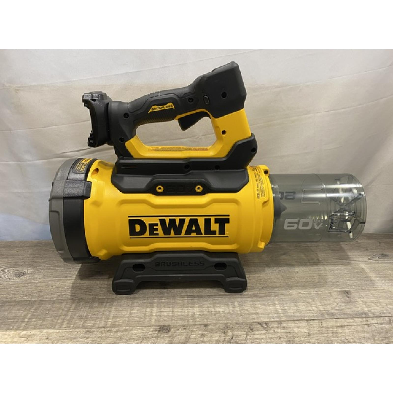 AS-IS DEWALT FLEXVOLT 60V MAX 160 MPH 760 CFM Brushless Cordless Axial Blower Kit