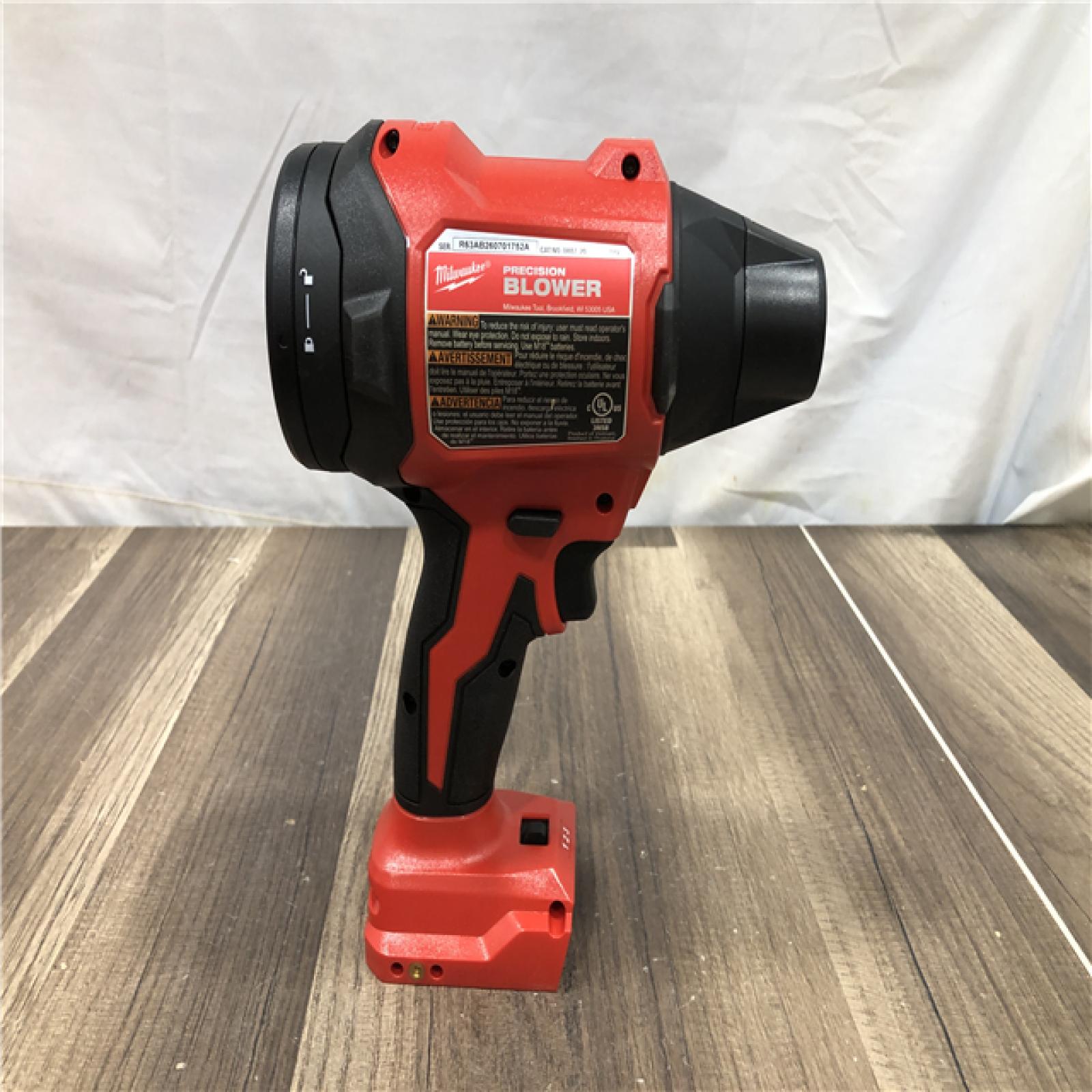 AS-IS Milwaukee 18V Lithium-Ion 570 MPH Brushless Cordless Precision Blower (Tool-Only)