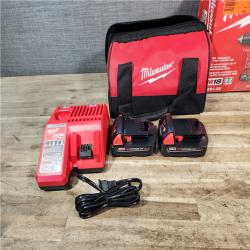 HOUSTON LOCATION - AS-IS Milwaukee M18 Brushed Cordless (2-Tool) Drill/Driver and Impact Driver Kit