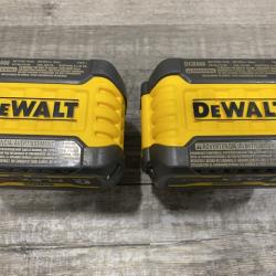 AS-IS DEWALT FLEXVOLT 20V/60V MAX Lithium-Ion 6.0Ah Battery Pack (2 Pack)