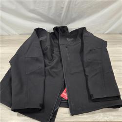 AS-IS Men's Black XL M12 12V Cordless TOUGHSHELL Red Heated Jacket Kit