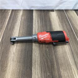 AS-IS Milwaukee  FUEL 12V Lithium-Ion Brushless Cordless 3/8 in. Extended Reach High Speed Ratchet (Tool Only)