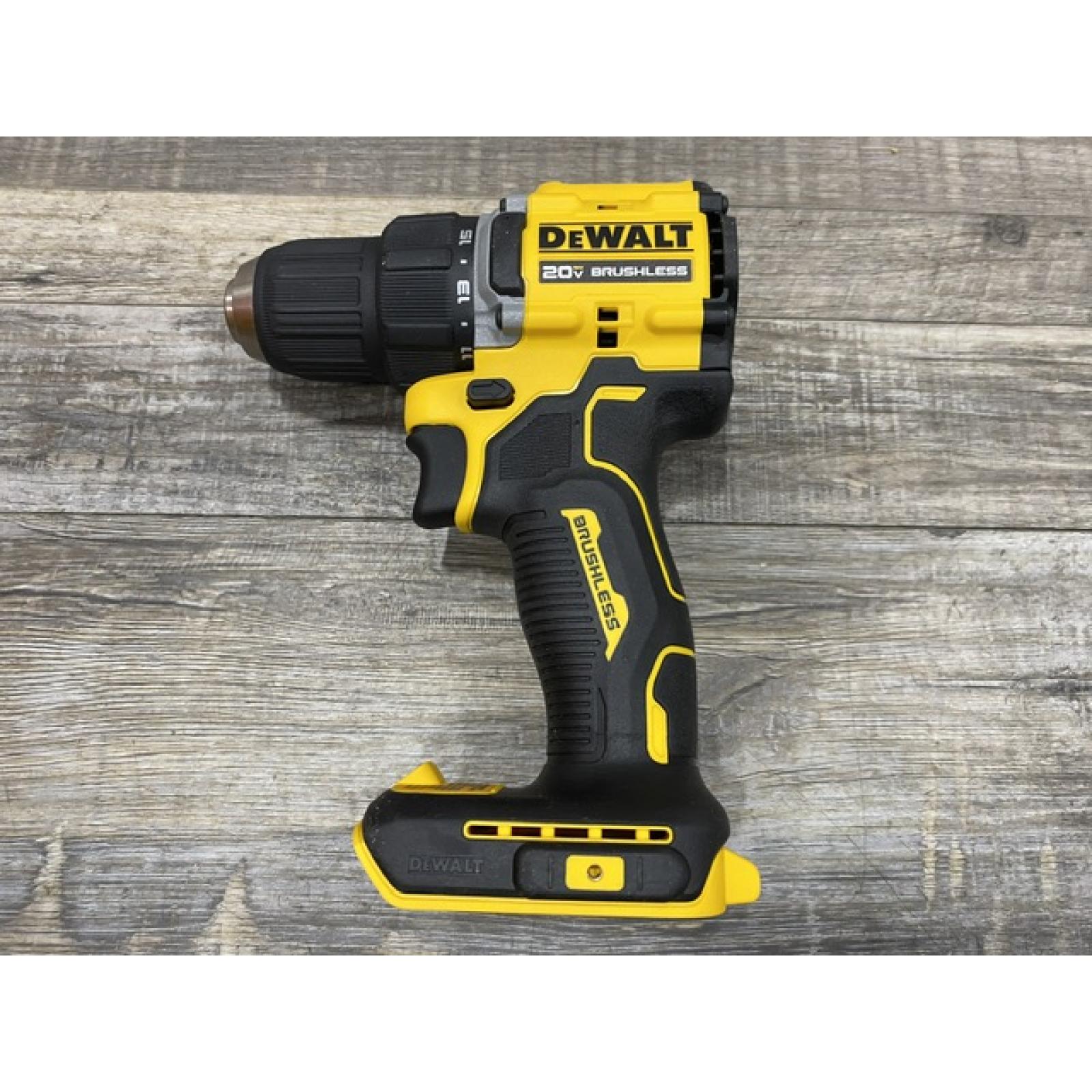 AS-IS DEWALT Atomic 20V Lithium-Ion Cordless Compact 1/2 in. Drill/Driver Kit