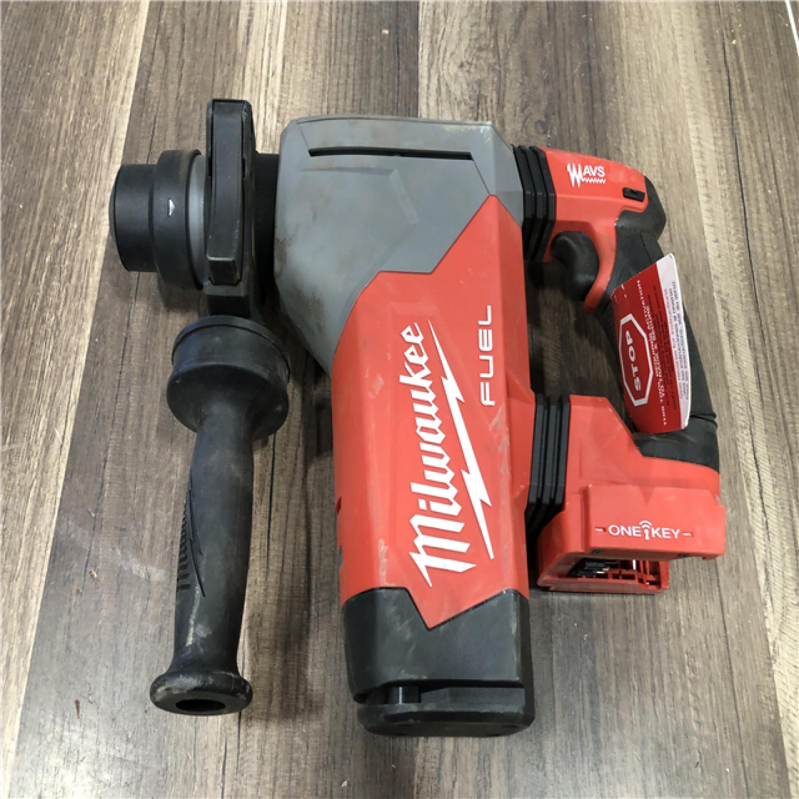 AS-IS Milwaukee  FUEL 18V Lithium-Ion Brushless Cordless SDS-Plus 1-1/8 in. Rotary Hammer Drill (Tool-Only)