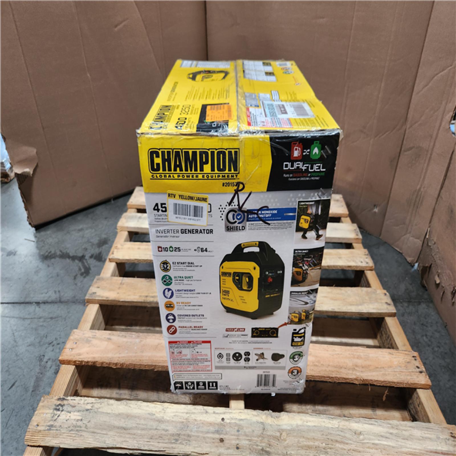 California AS-IS Champion Portable Generator