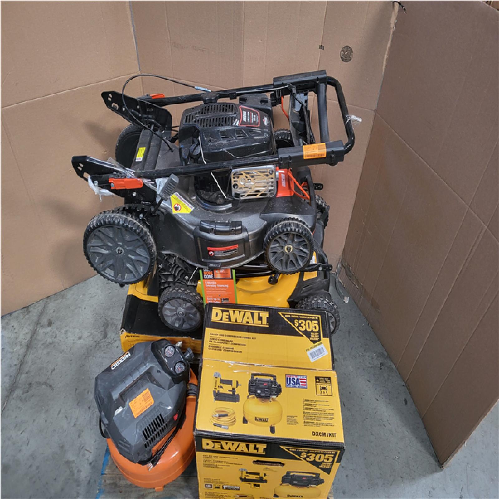 CALIFORNIA AS-IS OUTDOOR POWER EQUIPMENT