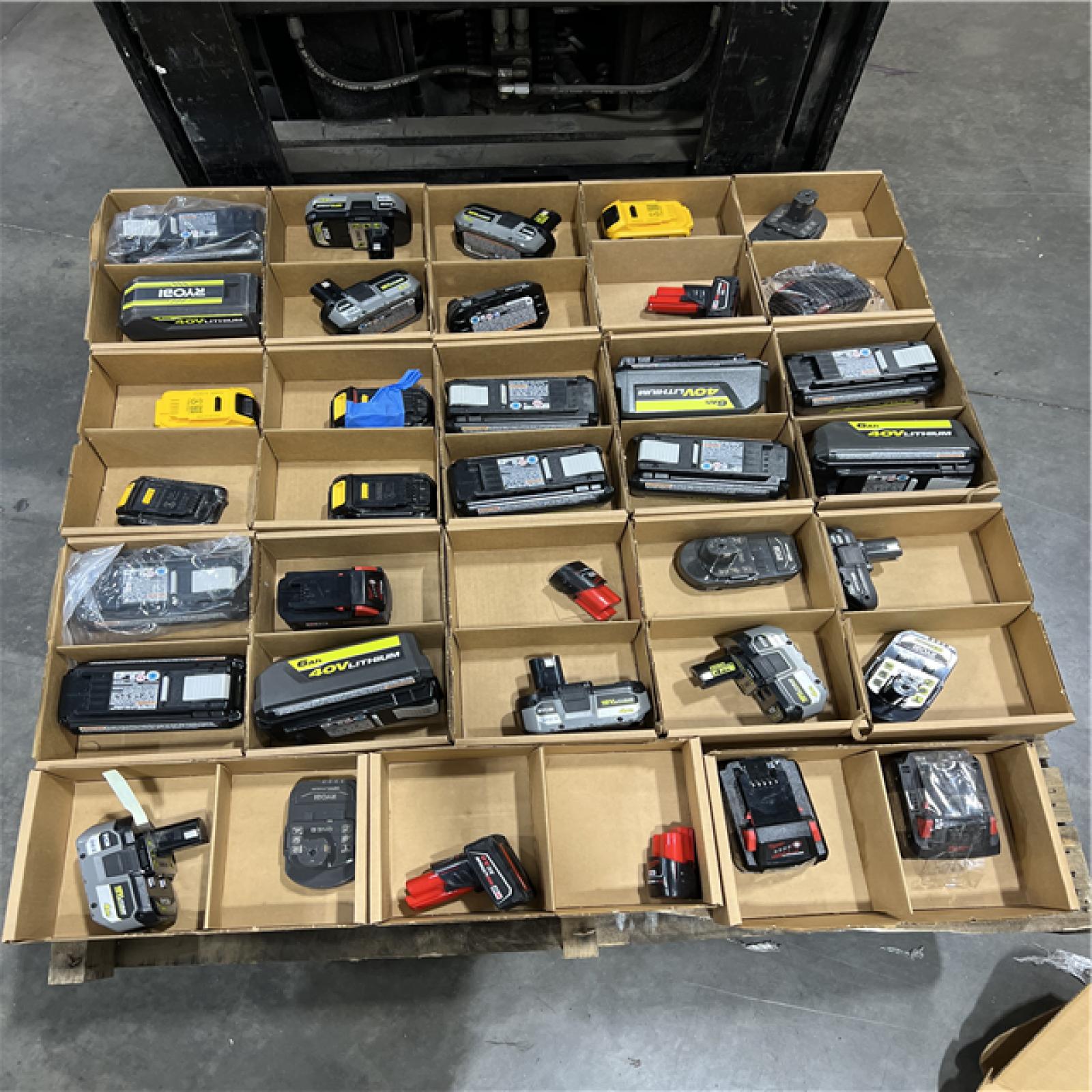 Dallas Location - As-Is Battery Pallet