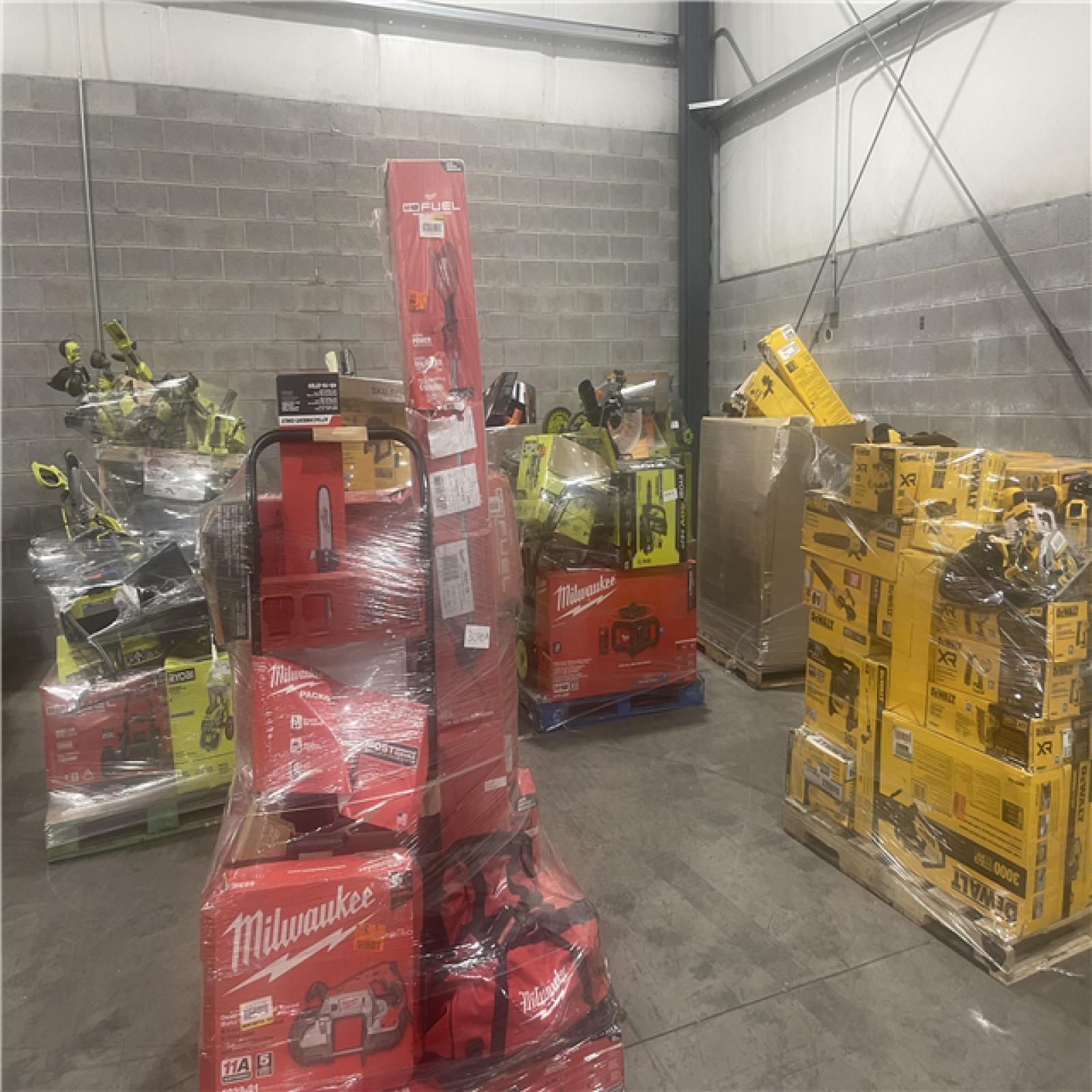 Pittston Location As-Is Power Tools Partial Truckload (10 pallets) 3090-B