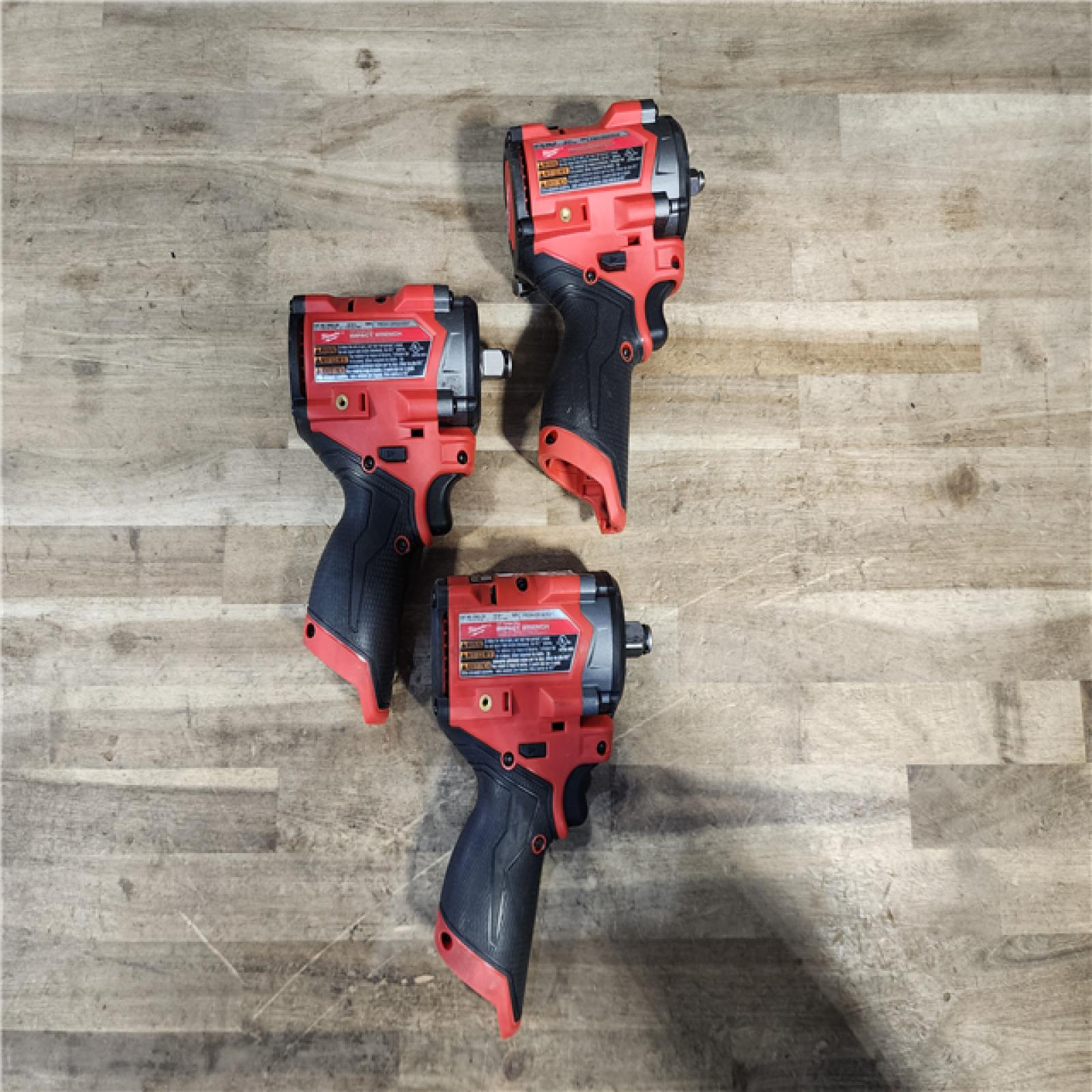 HOUSTON LOCATION - AS-IS MILWAUKEE 3 TOOL COMBO