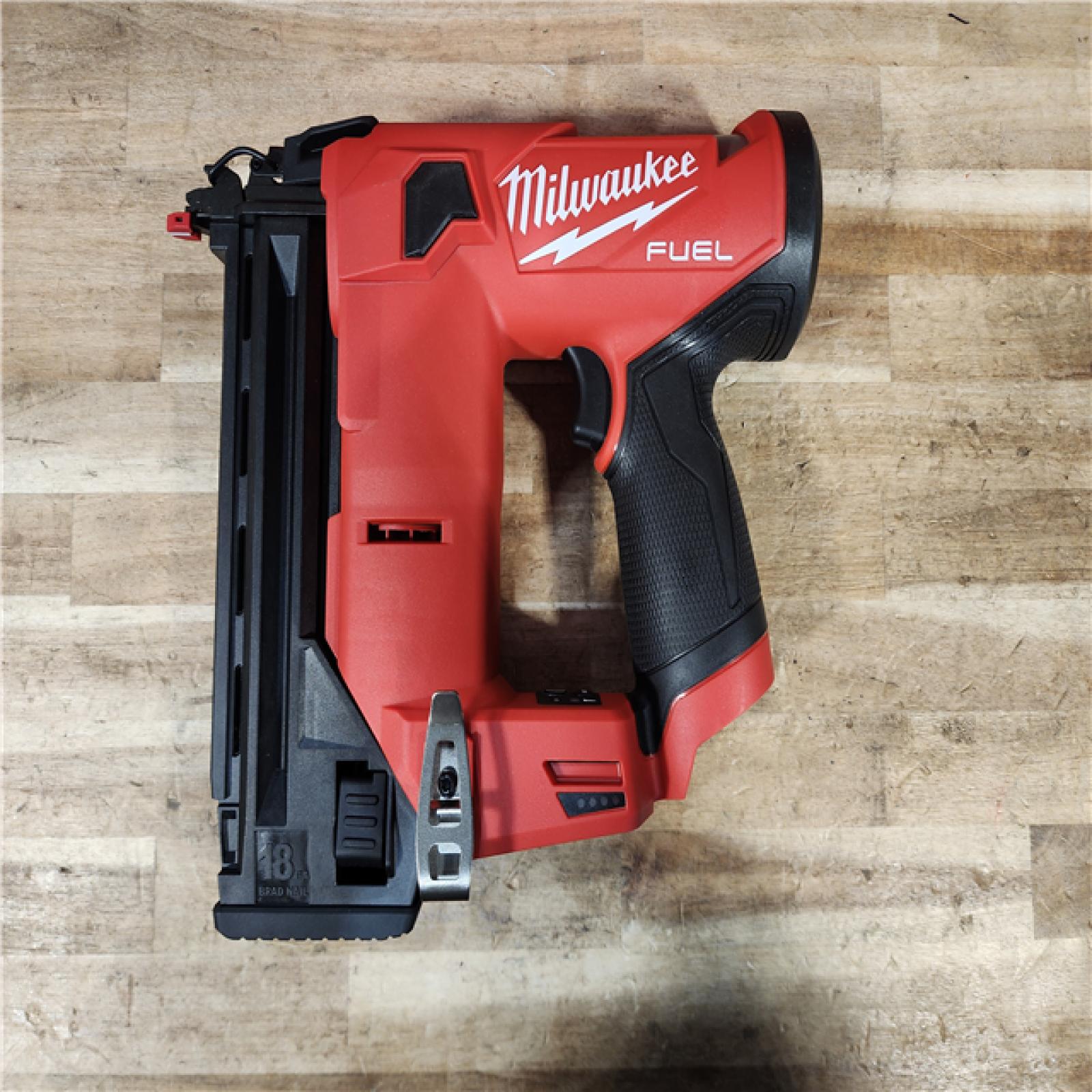 HOUSTON LOCATION - AS-IS (APPEARS LIKE NEW) Milwaukee FUEL 12-Volt Lithium-Ion Brushless Cordless 18-Gauge 1-1/2 in. Compact Brad Nailer (Tool Only)