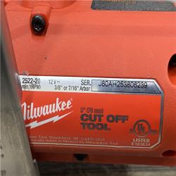 AS-IS Milwaukee FUEL 12V Lithium-Ion Brushless Cordless 3 in. Cut Off Saw (Tool-Only)