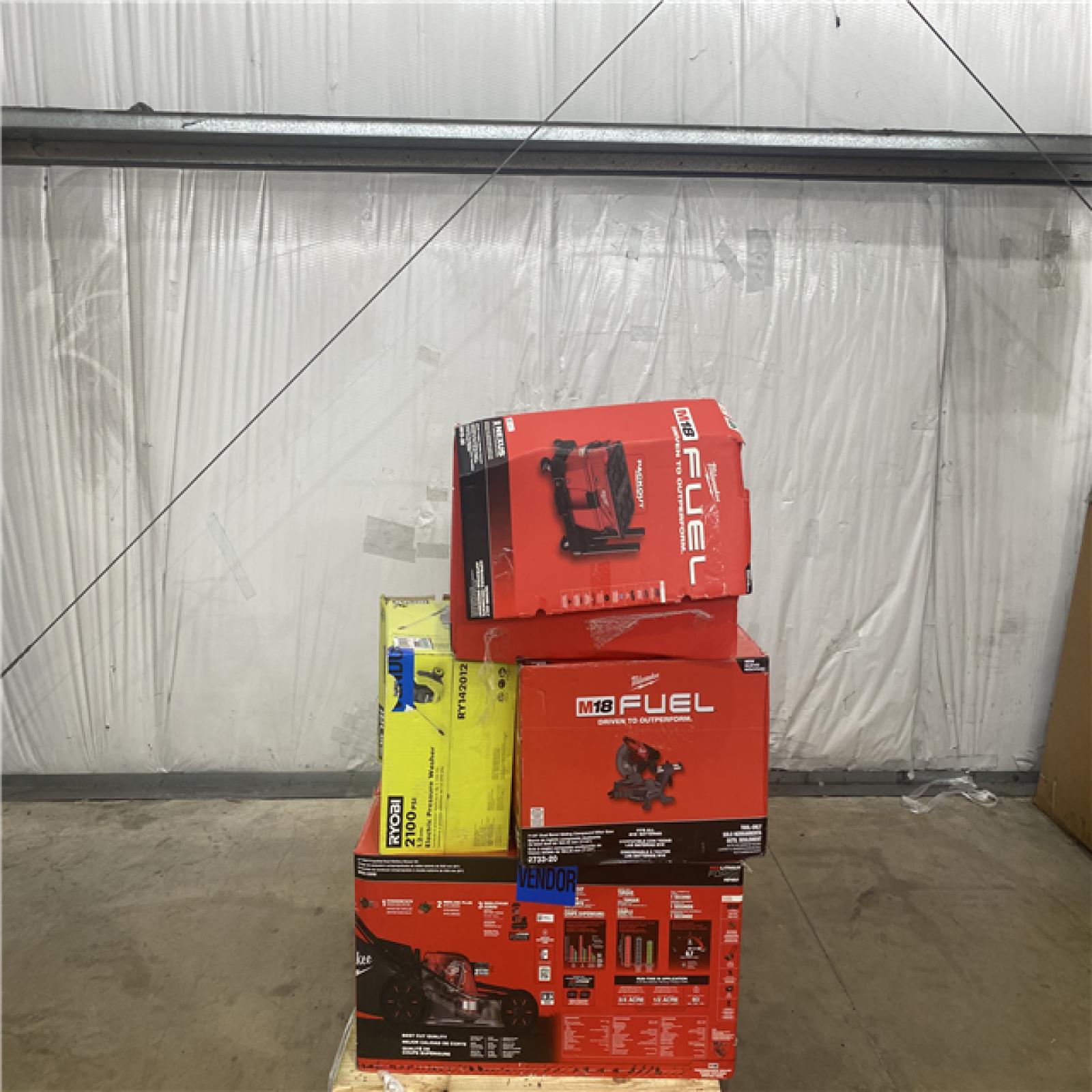 Houston Location - AS-IS Tool Pallet