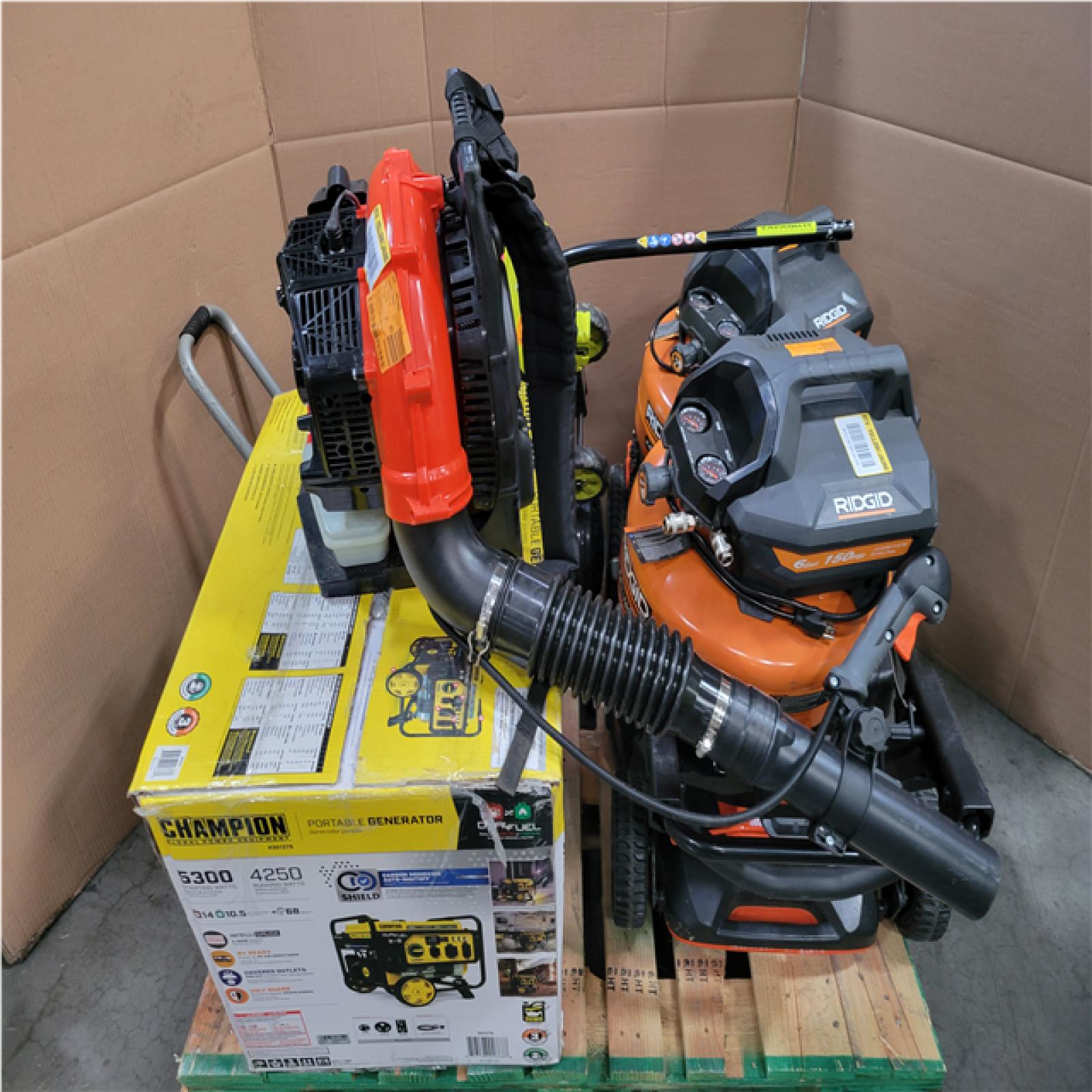 CALIFORNIA AS-IS OUTDOOR POWER EQUIPMENT