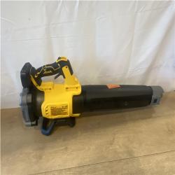 AS-IS DEWALT 20V MAX 125 MPH 450 CFM Brushless Cordless Handheld Leaf Blower with Concentrator Nozzle (Tool Only)
