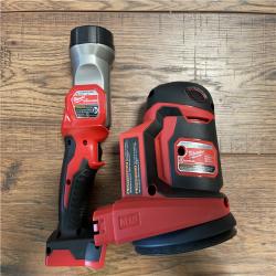 California AS-IS Milwaukee M18 18V Lithium-Ion Cordless Combo Kit (5-Tool) with 2-Batteries, Charger and Tool Bag