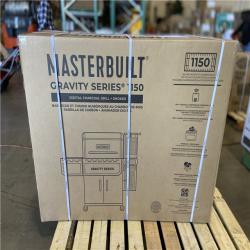 DALLAS LOCATION - Masterbuilt Gravity Series Charcoal Grill Plus Smoker in Black 1150 sq. in