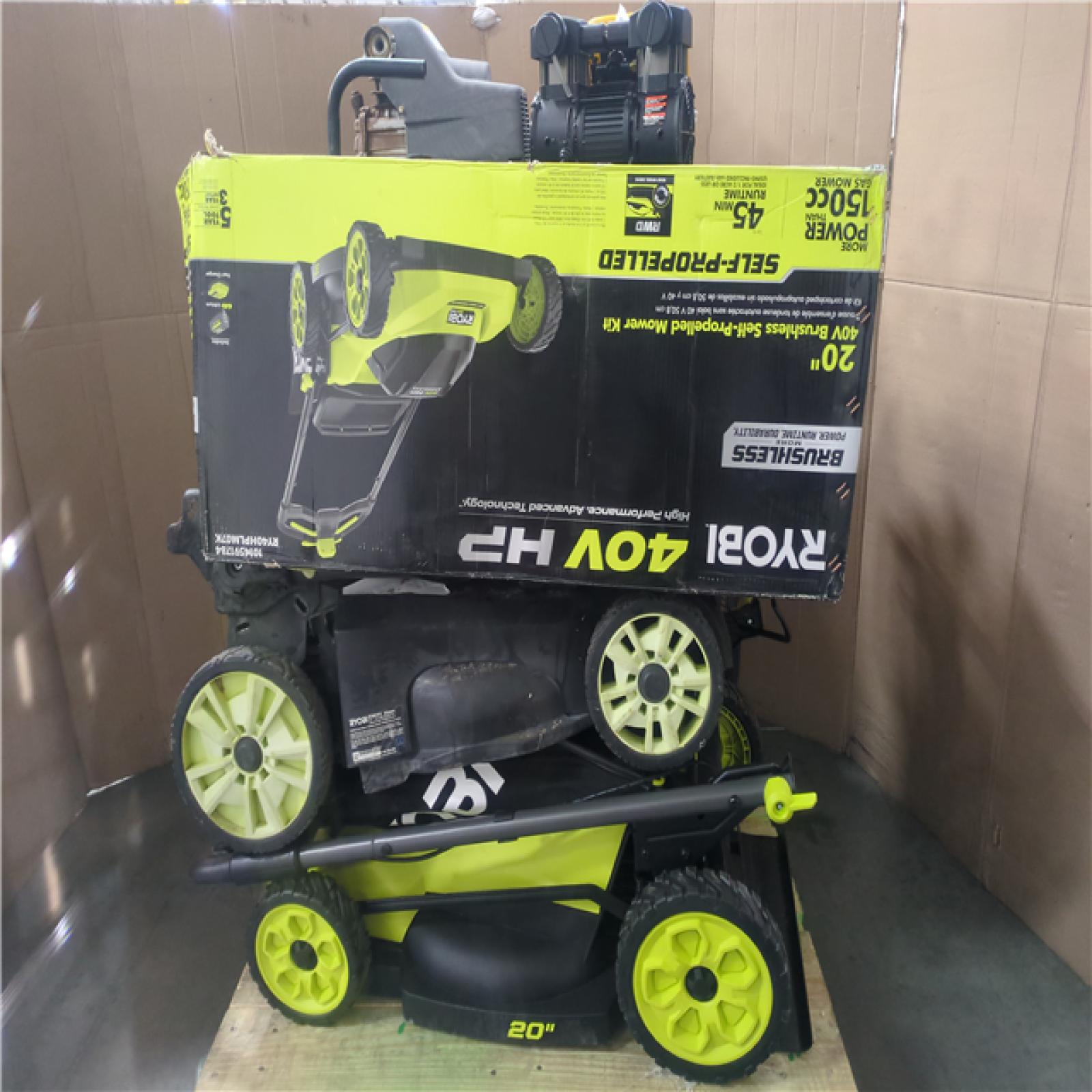 CALIFORNIA AS-IS OUTDOOR POWER EQUIPMENT