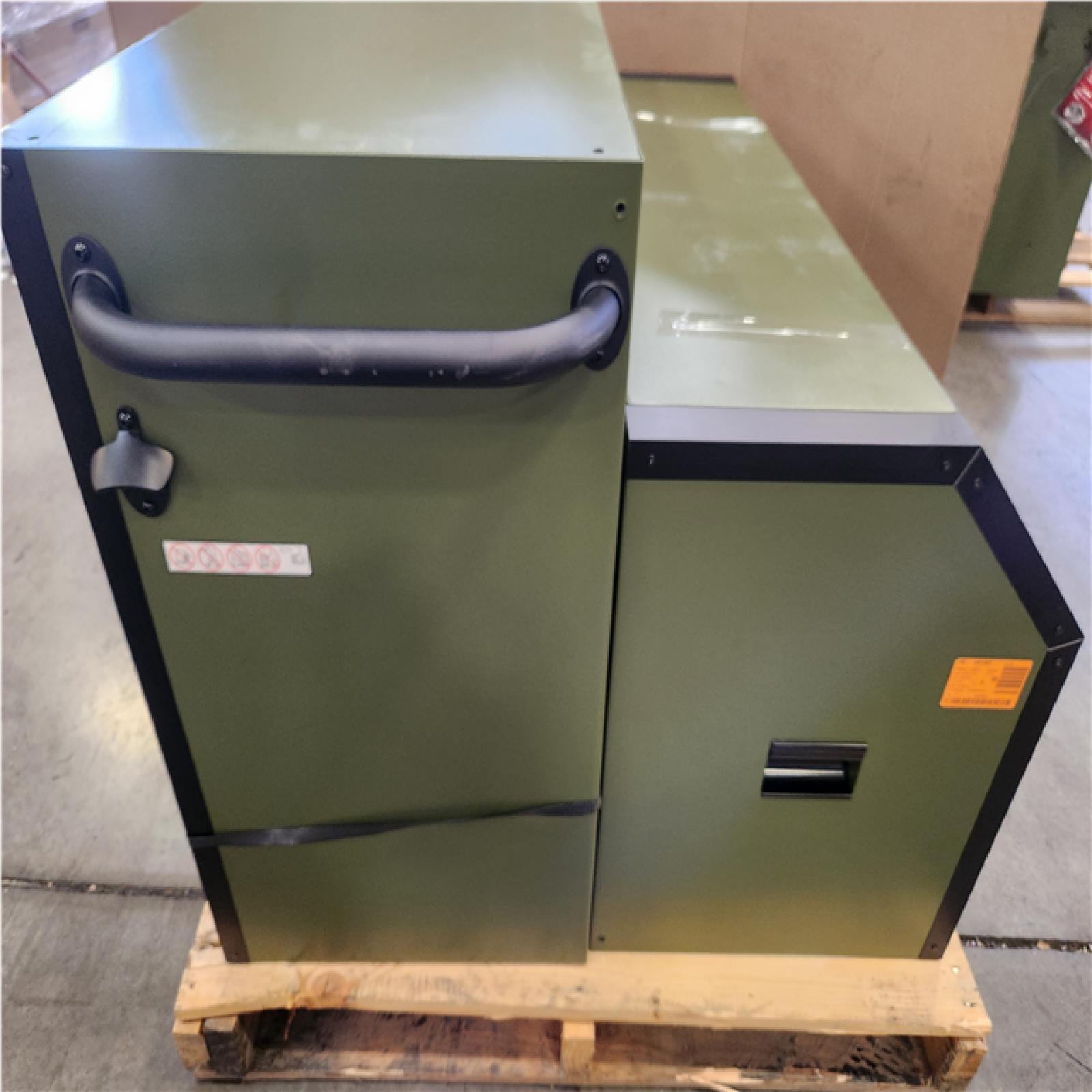 Phoenix LIKE NEW Husky Standard Duty 42 in. x 18 in. D 12-Drawer Matte Army Green Rolling Tool Chest Combo