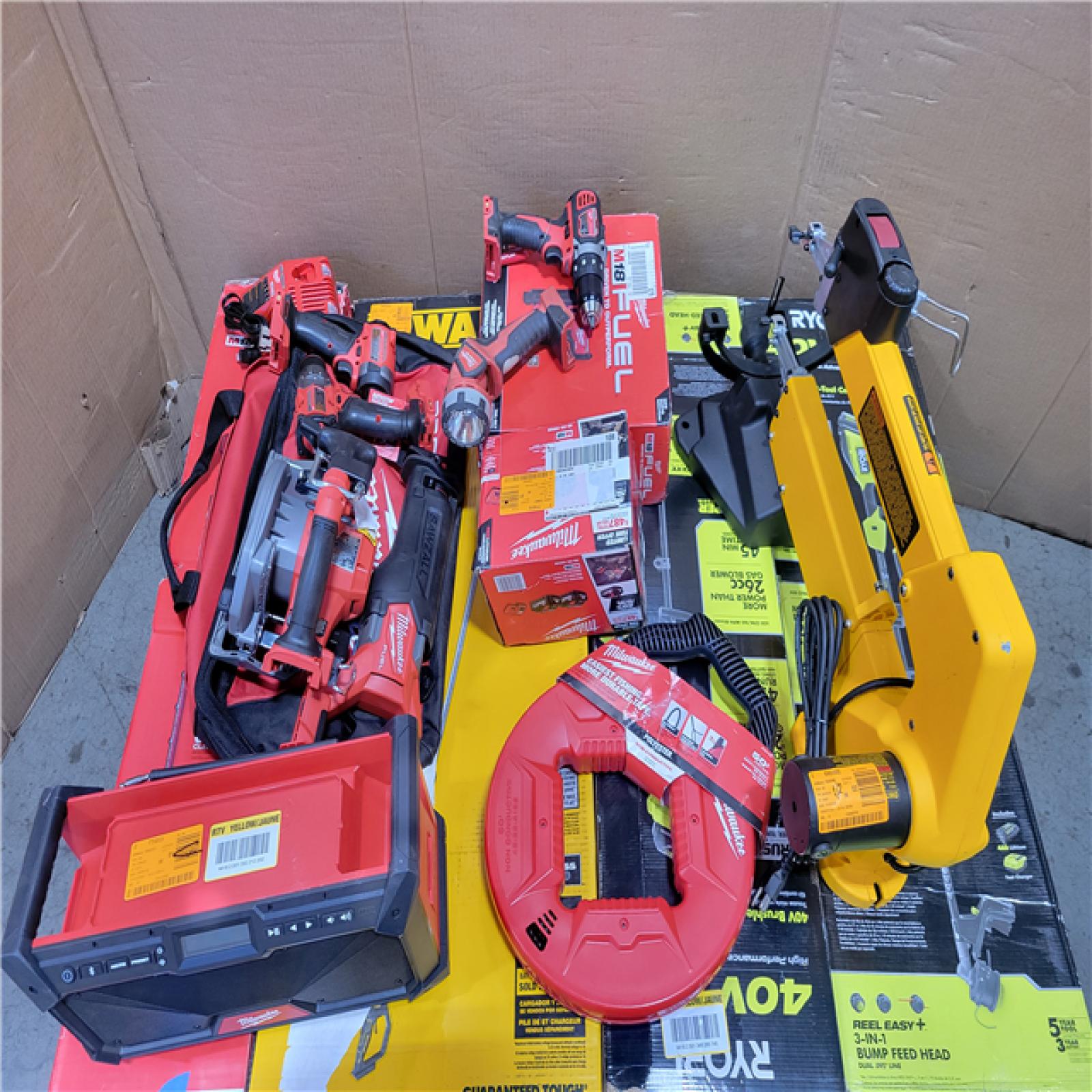 CALIFORNIA AS-IS TOOL PALLET