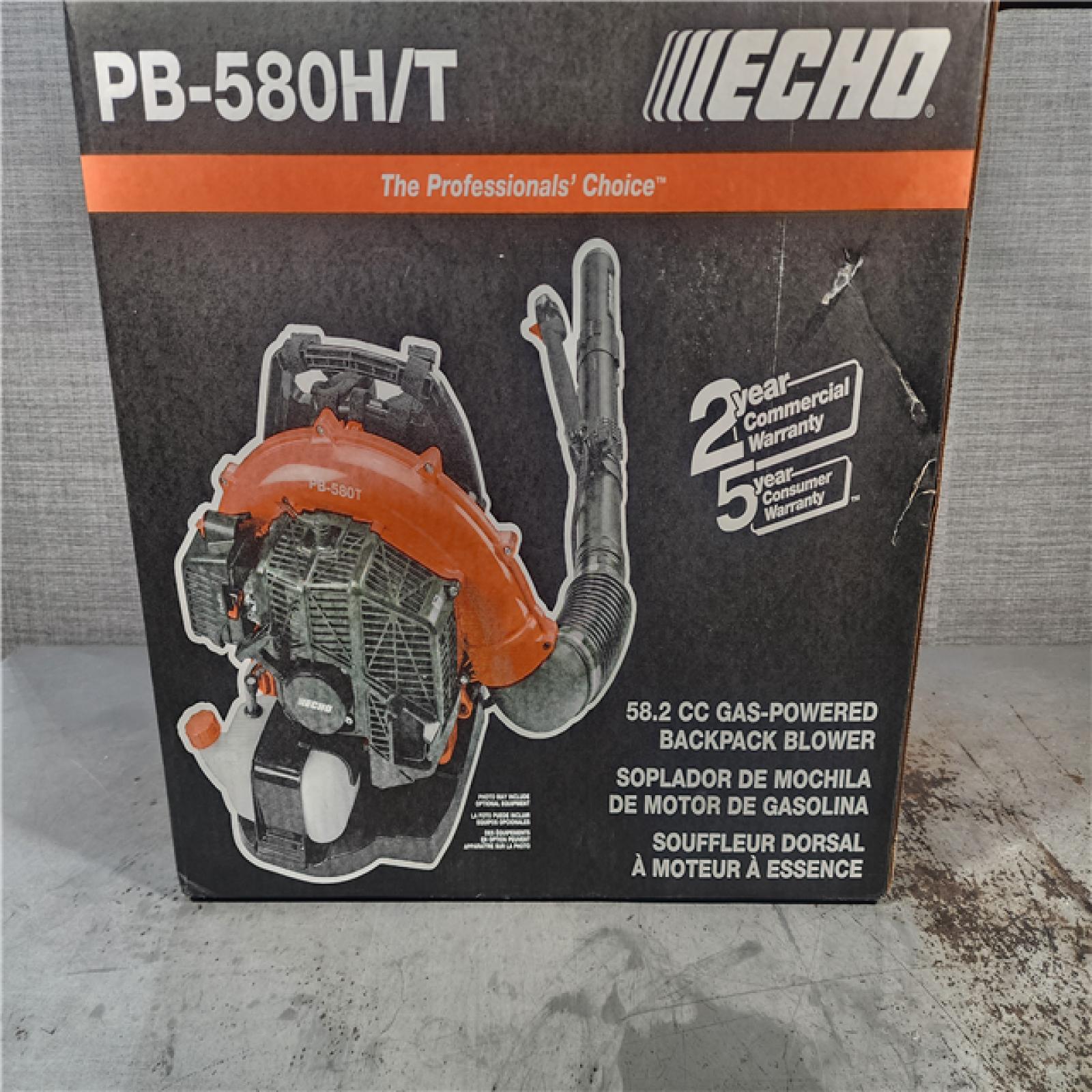 HOUSTON LOCATION - AS-IS ECHO 216 MPH 517 CFM 58.2cc Gas 2 HOUSTON LOCATION - AS-IS ECHO 216 MPH 517 CFM 58.2cc Gas 2