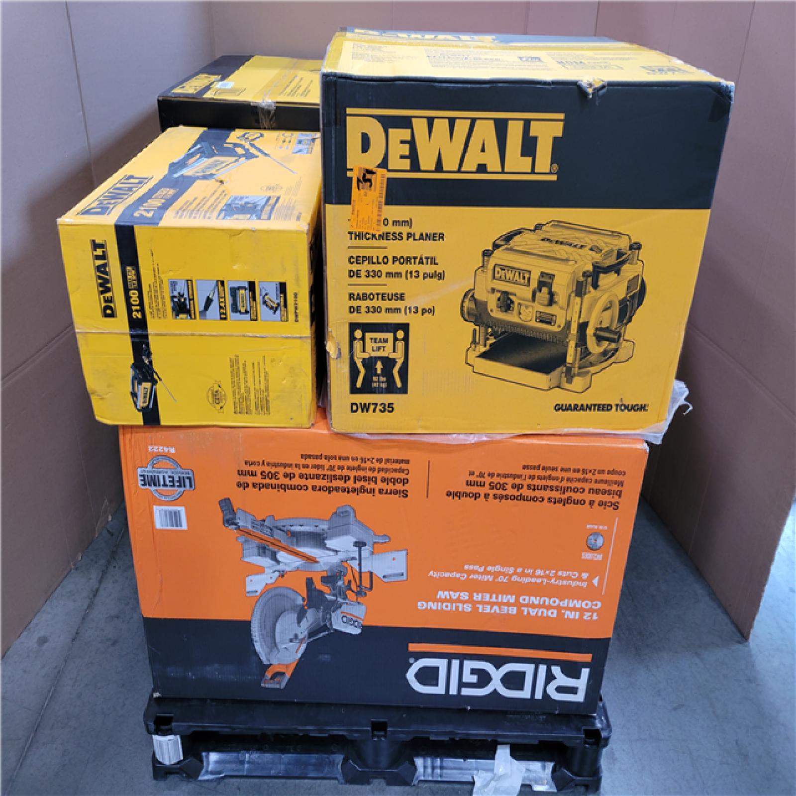 CALIFORNIA AS-IS TOOL PALLET