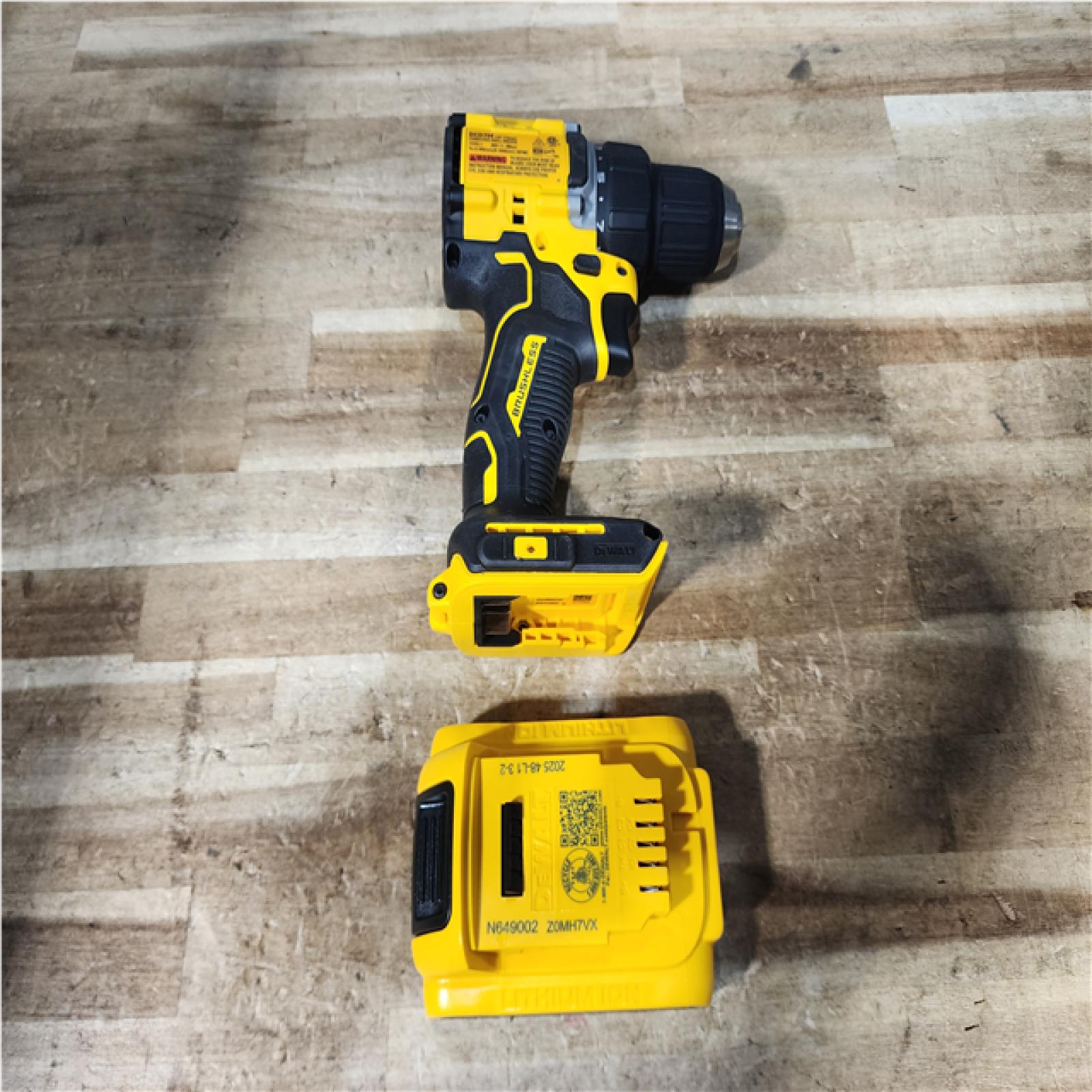 Houston Location AS-IS DeWalt ATOMIC Drill and Battery