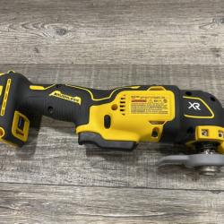AS-IS DEWALT 20V MAX XR Cordless Brushless 3-Speed Oscillating Multi Tool Kit