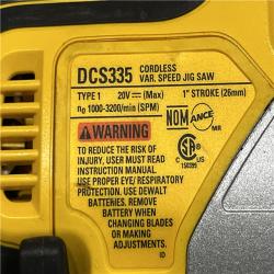 AS-IS DEWALT 20V MAX XR Cordless Barrel Grip Jigsaw (Tool Only)