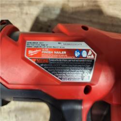 HOUSTON LOCATION - AS - IS Milwaukee FUEL 18-Volt Lithium-Ion Brushless Cordless Gen II 15-Gauge Angled Finish Nailer (Tool-Only)