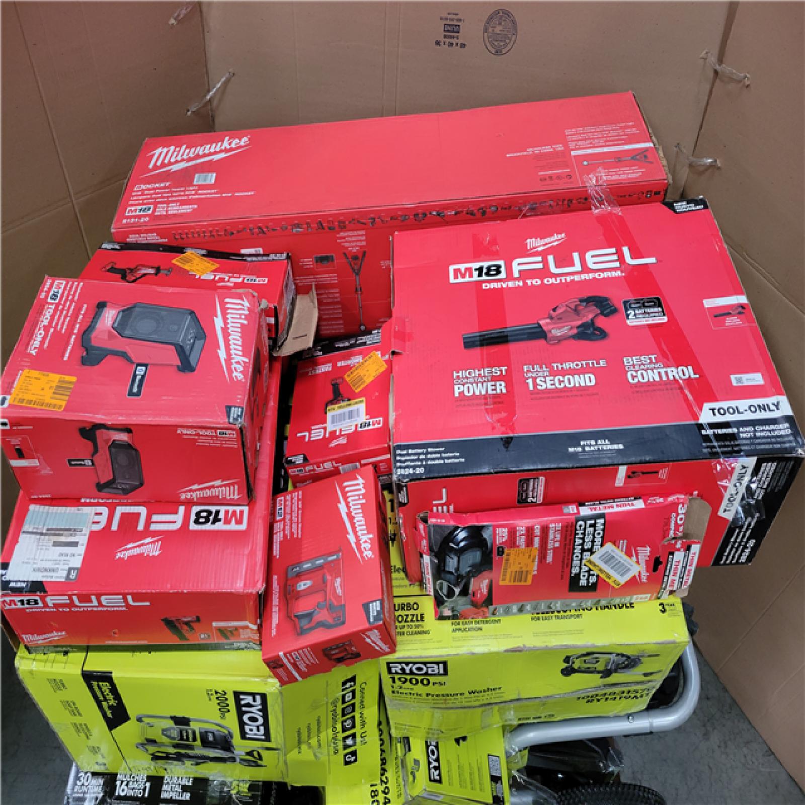 CALIFORNIA AS-IS TOOL PALLET