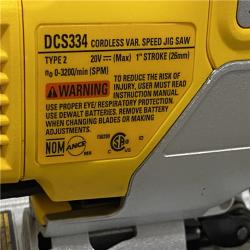 AS-IS DEWALT 20V MAX XR Cordless Brushless Jigsaw (Tool Only)