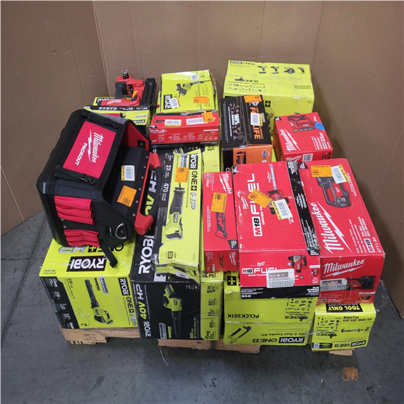 CALIFORNIA AS-IS TOOL PALLET