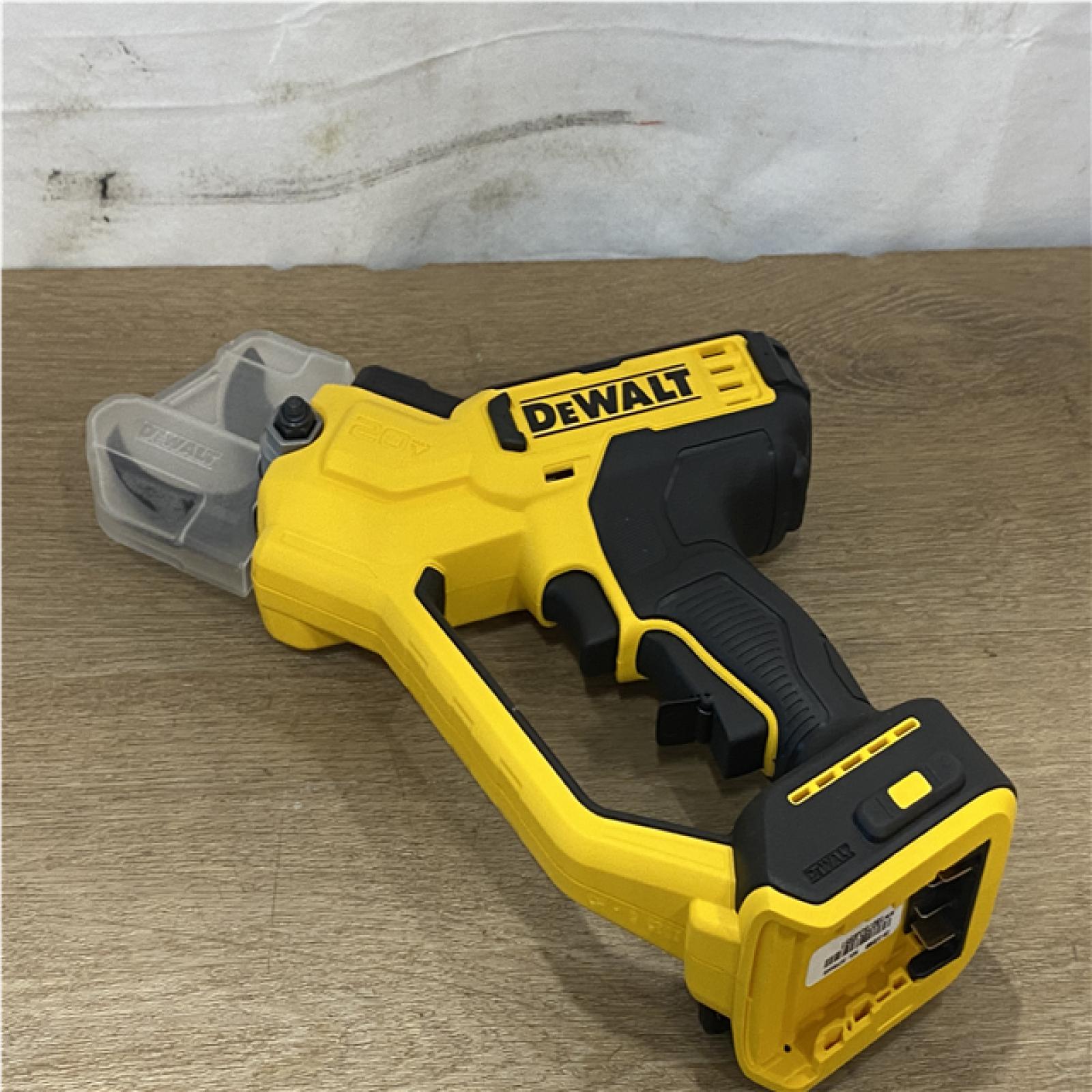 AS-IS DEWALT 20-Volt MAX 1 -1/2 in. Capacity Cordless Battery Powered Pruner (Tool Only)