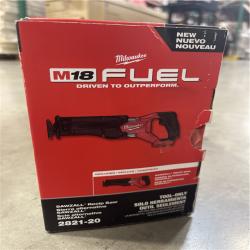 NEW! - Milwaukee M18 FUEL GEN-2 18V Lithium-Ion Brushless Cordless SAWZALL Reciprocating Saw (Tool-Only)