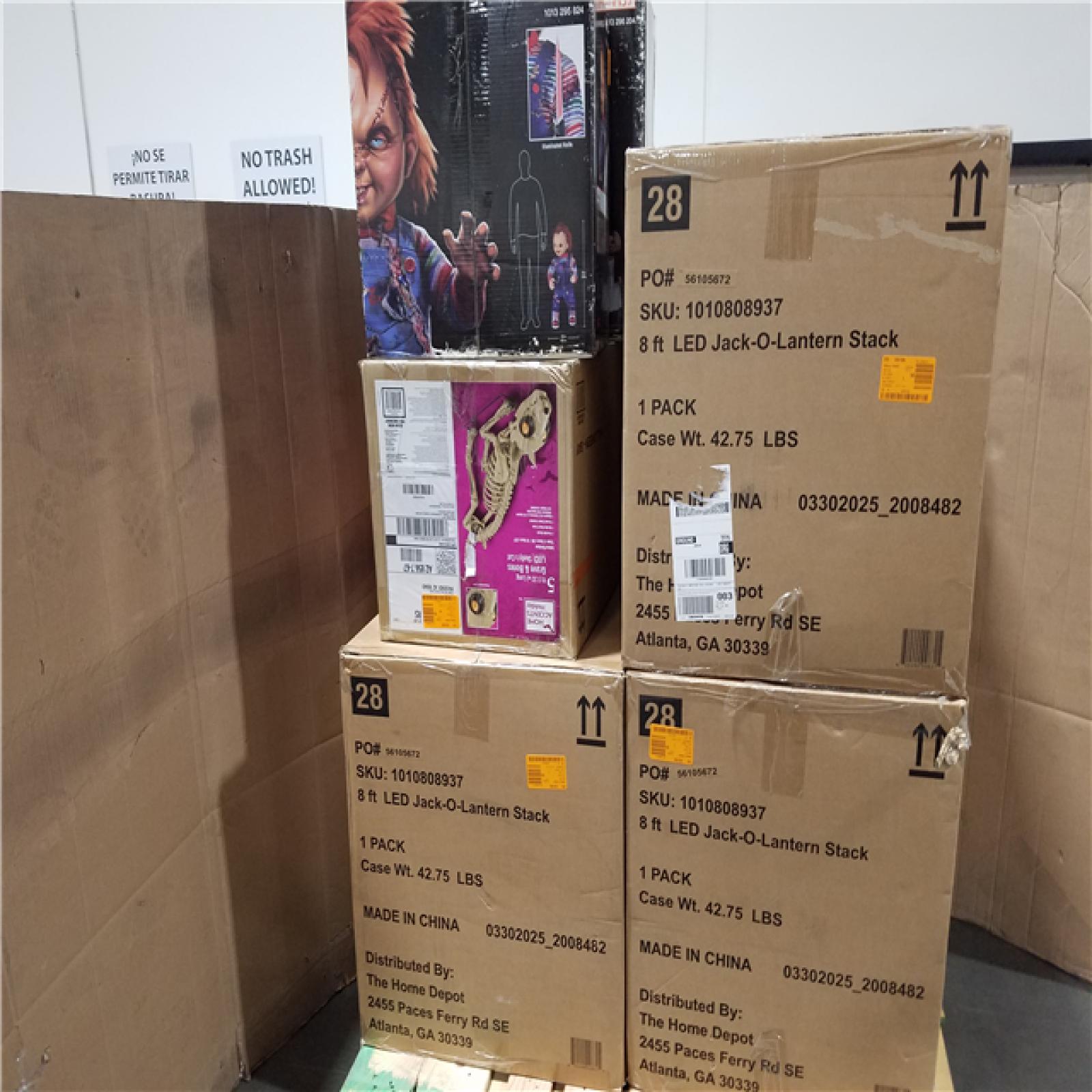 California AS-IS Holiday Pallet